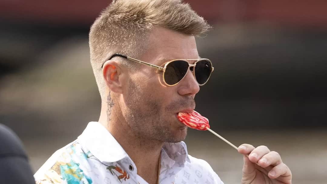 David Warner in a Telugu film