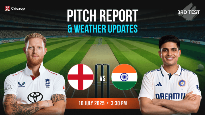 ENG vs IND - 3rd Test: Pitch Report & Weather Updates
